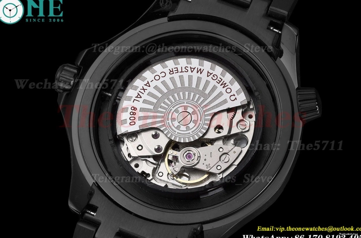 42mm PVD Seamaster Black MY8215 300m Dial PVD GDF 0130